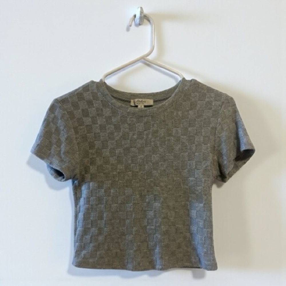Gray Short Sleeve Women's Tee